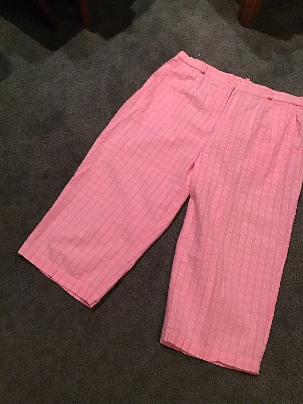 Appleseeds cotton wide leg capris